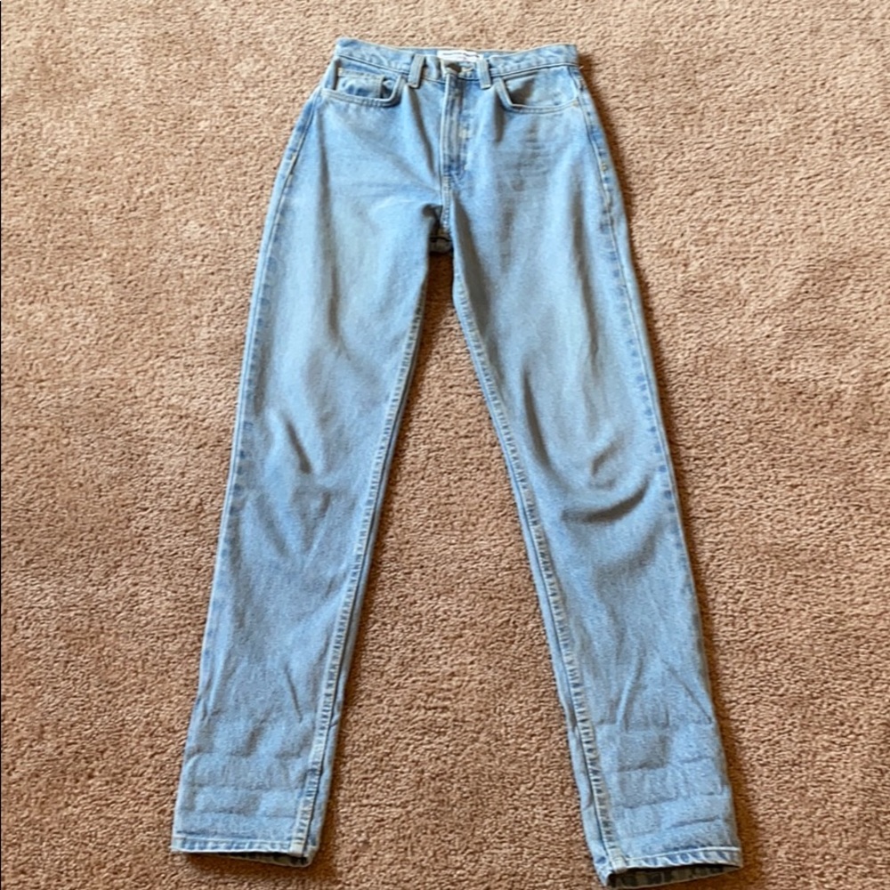 American Apparel The High Waisted Jean